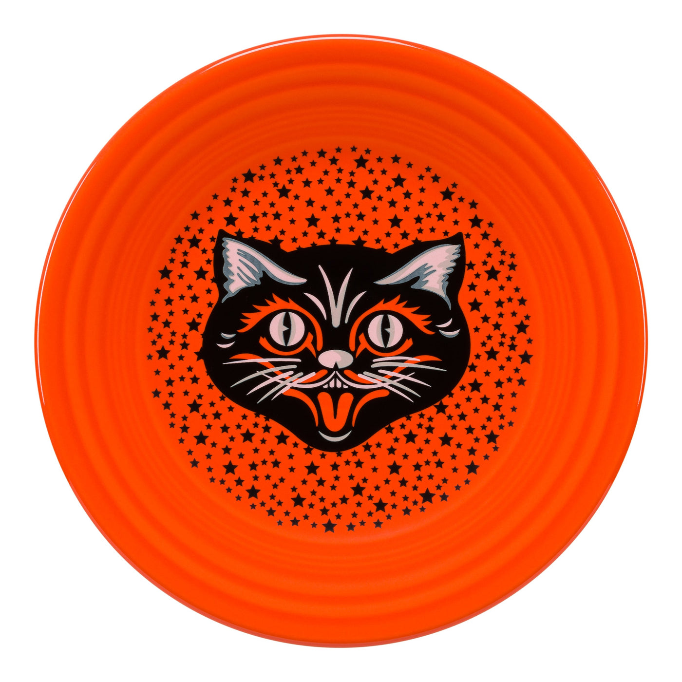 Retired Black Cat Classic Rim 9 Inch Luncheon Plate