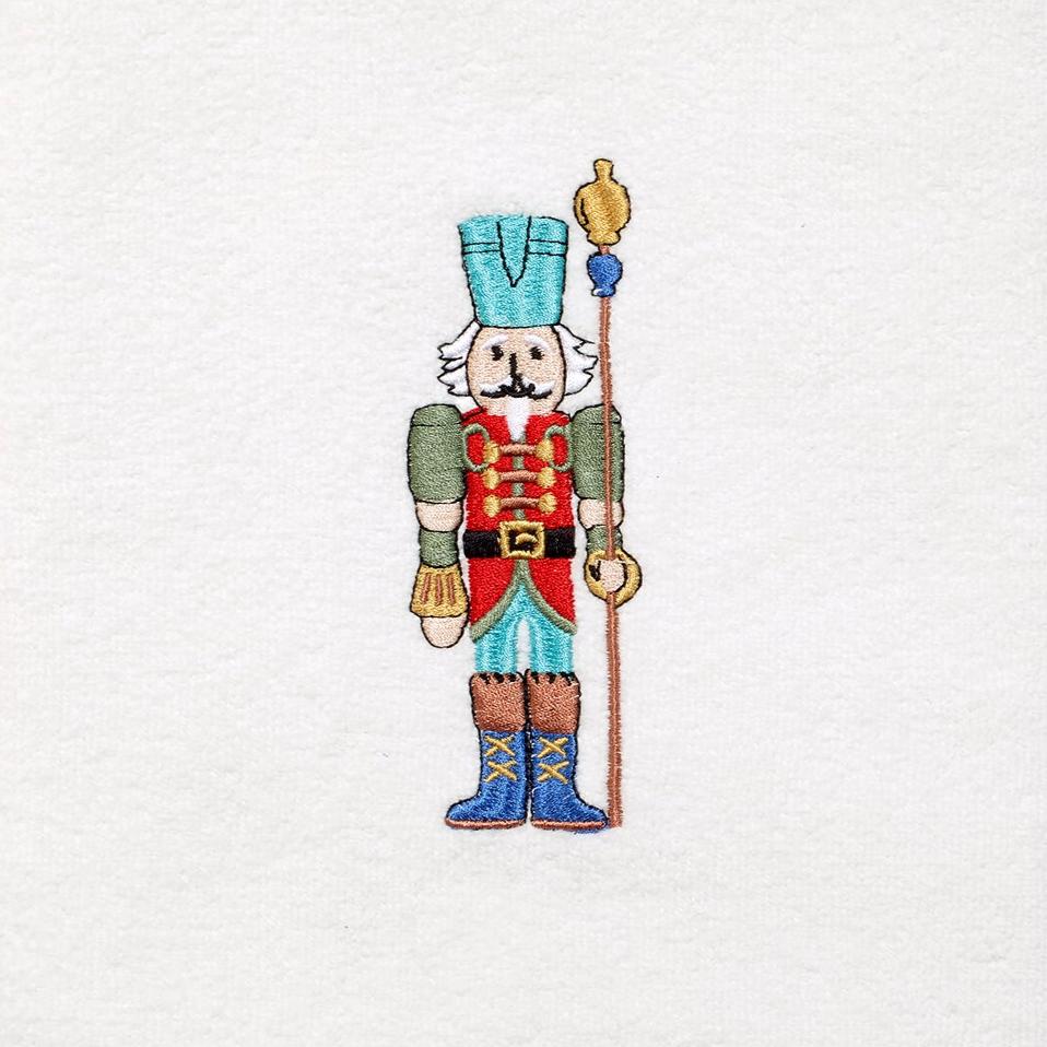 Nutcracker The Guardian Embroidered Hand Towel Set of 2