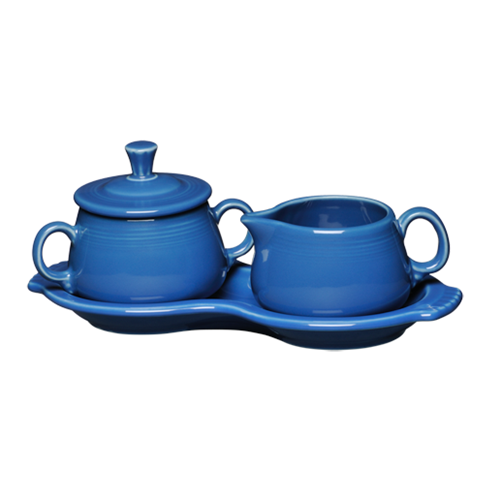 Retired 4-Piece Sugar Bowl and Creamer Set with Tray