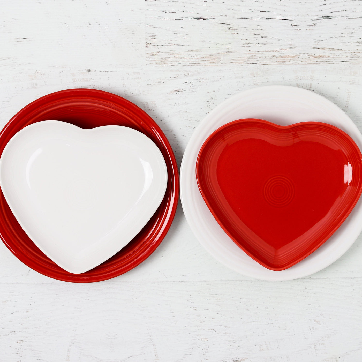 Retired 9 Inch Heart Shaped Plate