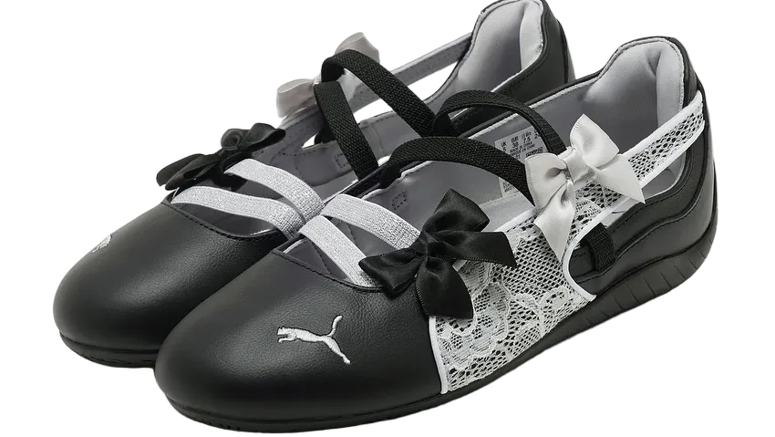 Speedcat Ballet Lace JD Exclusive Black White (Women's)