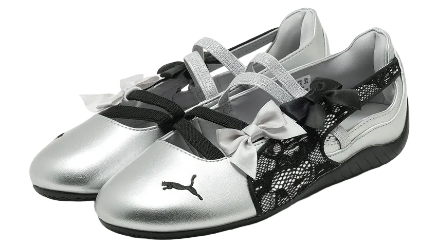 Speedcat Ballet Lace JD Exclusive Silver Black (Women's)