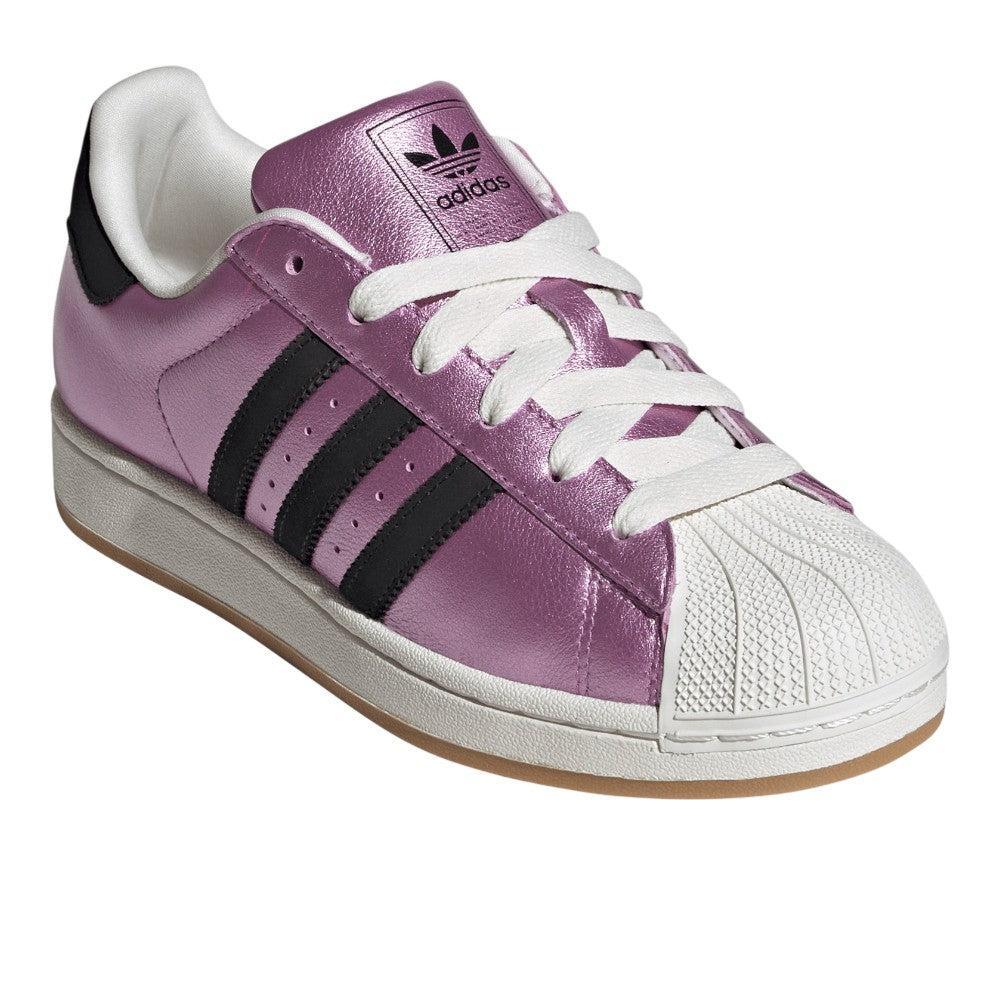 Superstar II Metallic Lace Up Sneakers