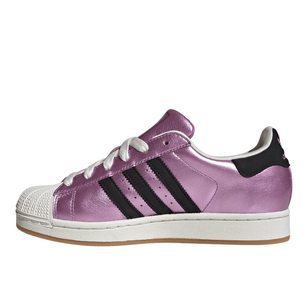 Superstar II Metallic Lace Up Sneakers