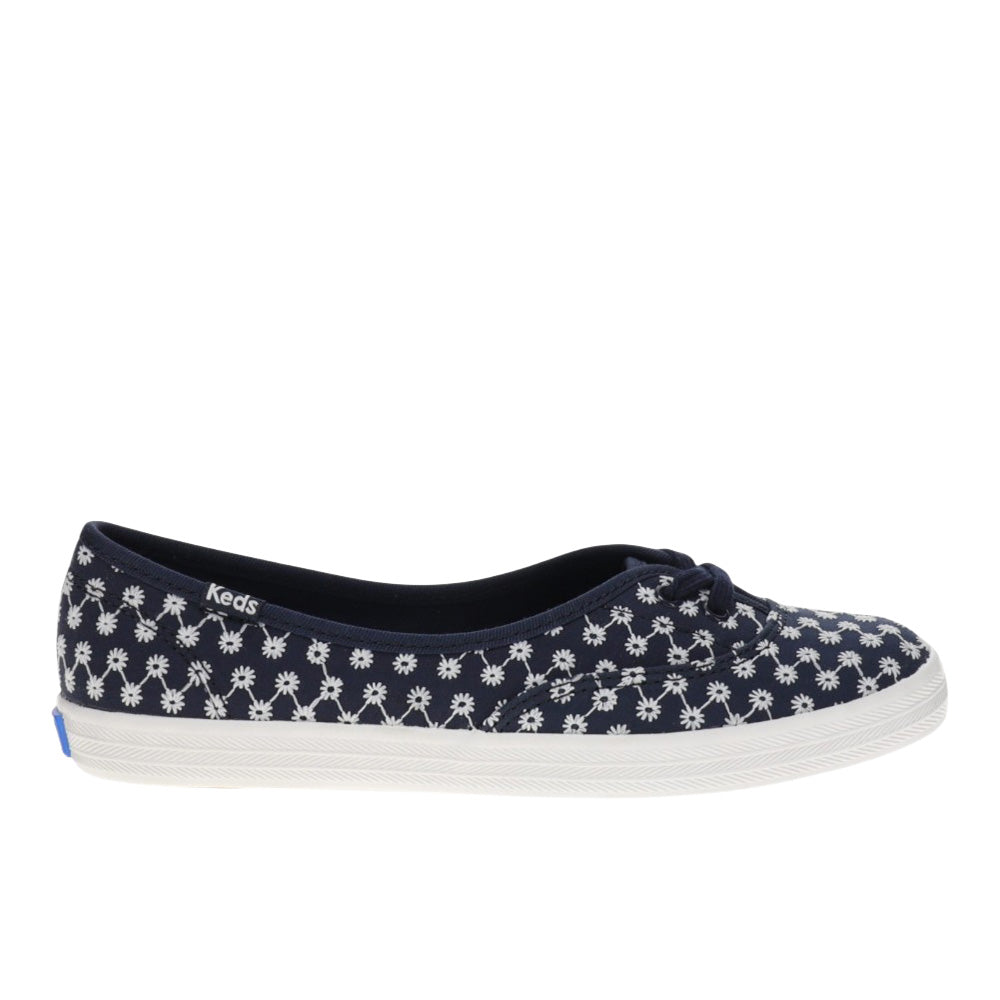 The Mini Daisy Eyelet Slip On Sneakers