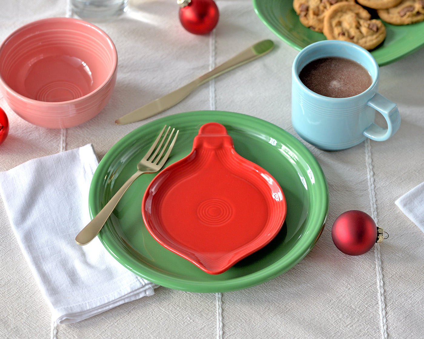 8 3/4 Inch Ornament Shaped Plate