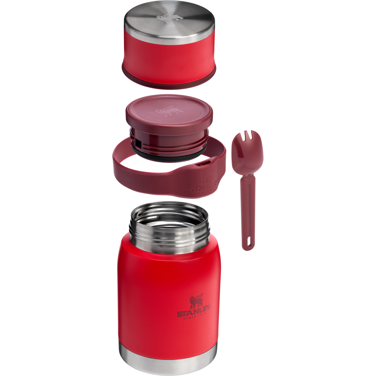 Adventure To-Go Food Jar + Spork| 24 OZ