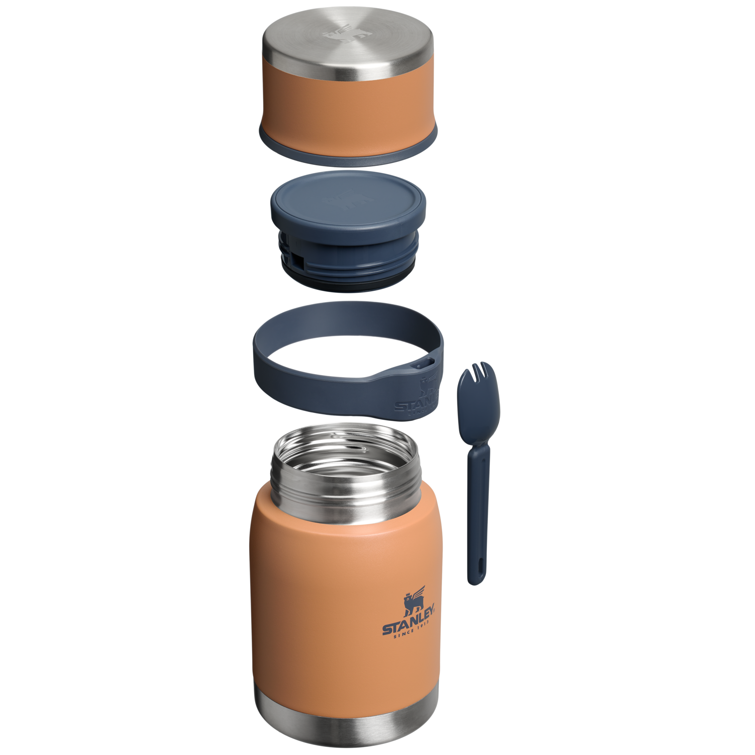 Adventure To-Go Food Jar + Spork| 24 OZ