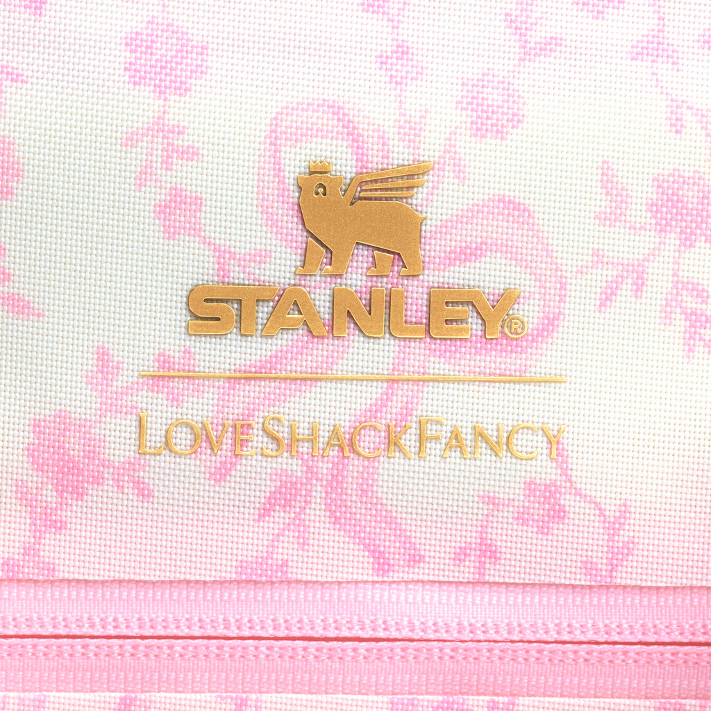 LoveShackFancy Holiday All Day Madeleine Mini Cooler Backpack| 20 Can| 14 QT| 13.2 L