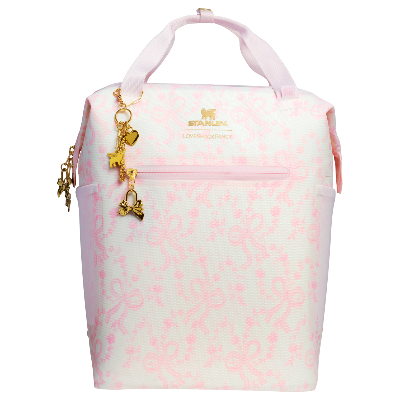 LoveShackFancy Holiday All Day Madeleine Mini Cooler Backpack| 20 Can| 14 QT| 13.2 L