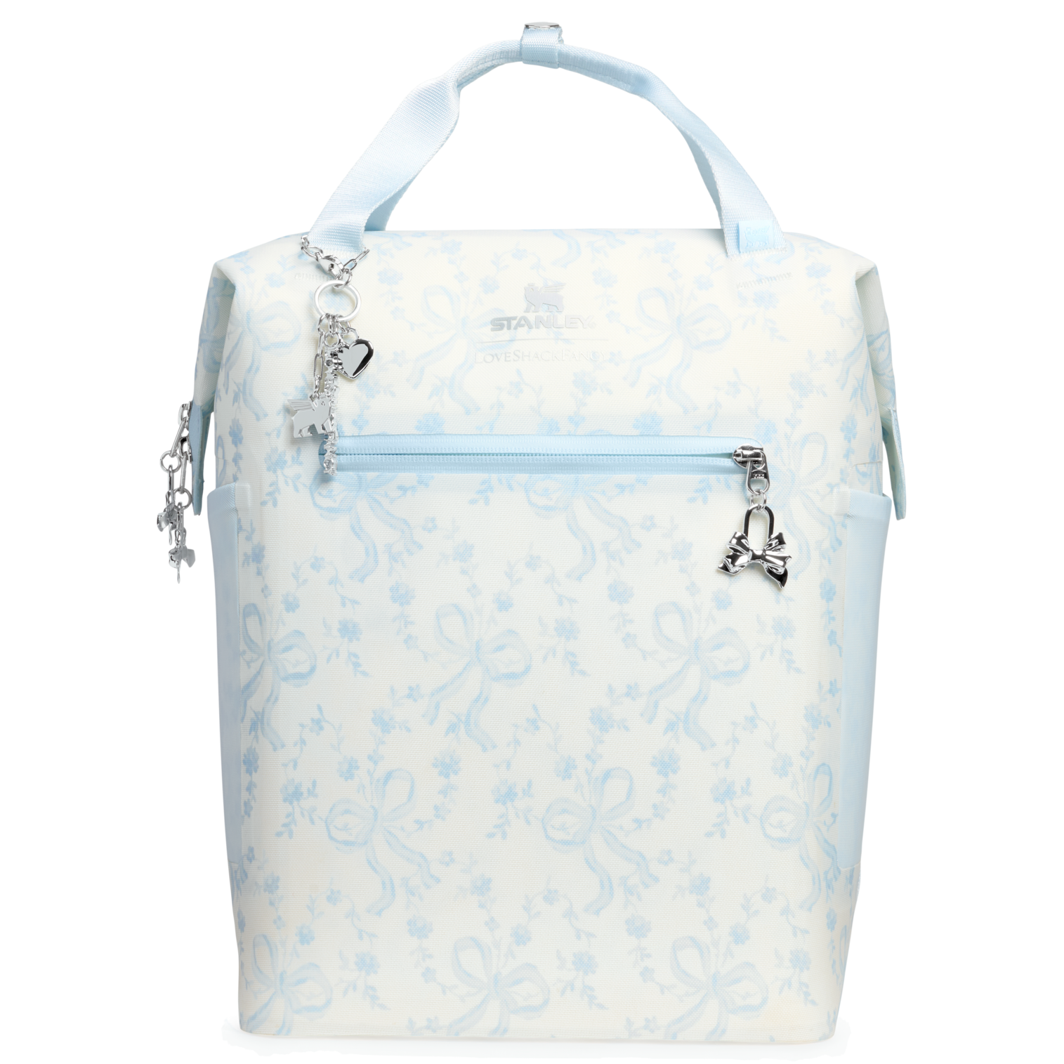 LoveShackFancy Holiday All Day Madeleine Mini Cooler Backpack| 20 Can| 14 QT| 13.2 L