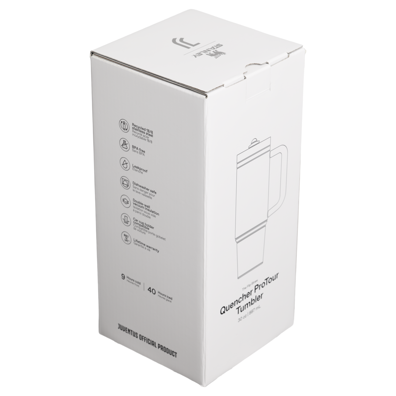 Juventus Quencher® ProTour Flip Straw Tumbler| 30 OZ
