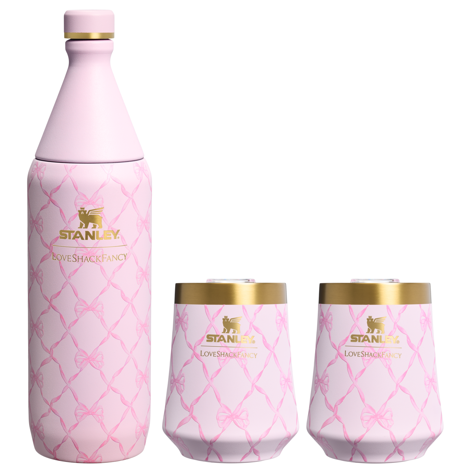 LoveShackFancy Holiday Reserve All Day Wine Set| 34 OZ| 11 OZ