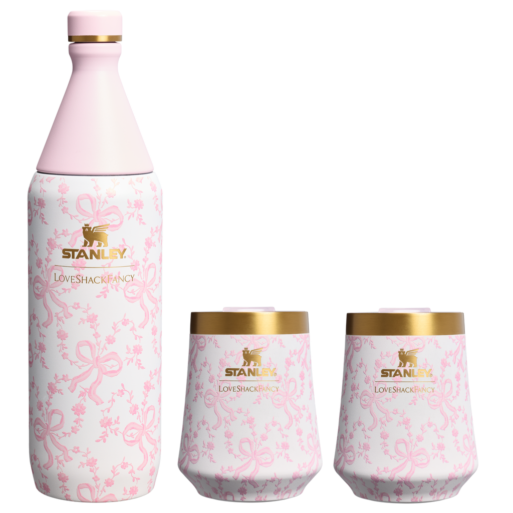 LoveShackFancy Holiday Reserve All Day Wine Set| 34 OZ| 11 OZ