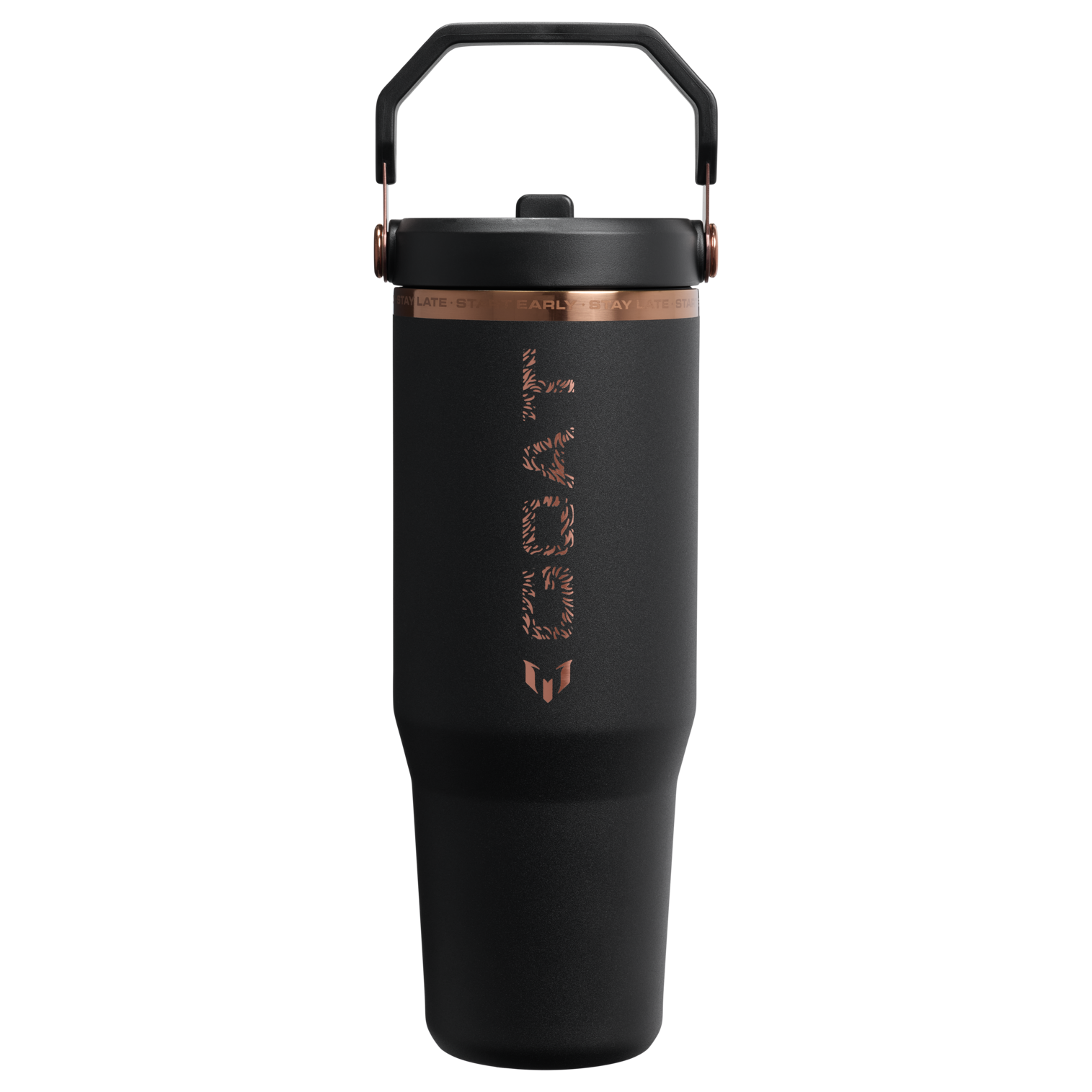 The Messi x IceFlow™ Flip Straw Tumbler| 30 OZ