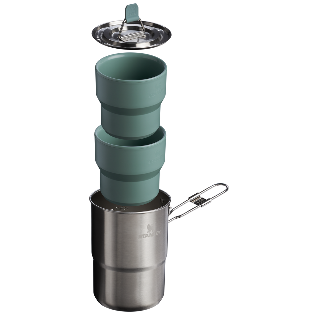 The Wildfare Go Two Cup Cookset 4-piece set| 1 QT