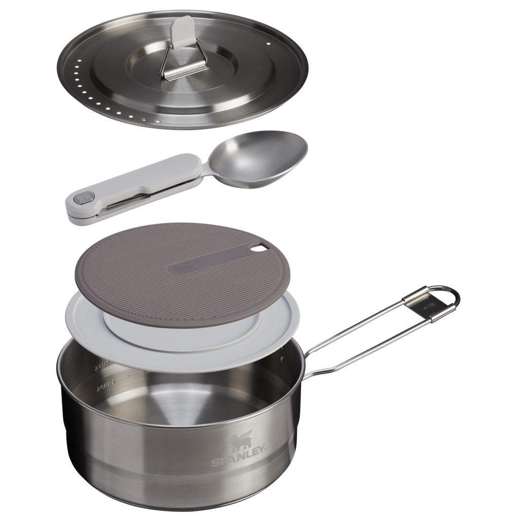 The Wildfare Pro Saucepan Cookset 5-piece set| 2 QT