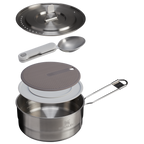 The Wildfare Pro Saucepan Cookset 5-piece set| 2 QT