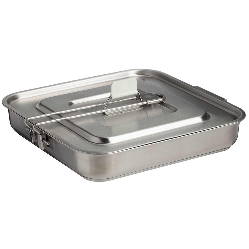 The Wildfare Pro Square Pan Cookset 5-piece set| 2 QT