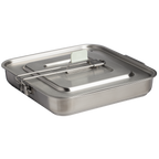The Wildfare Pro Square Pan Cookset 5-piece set| 2 QT