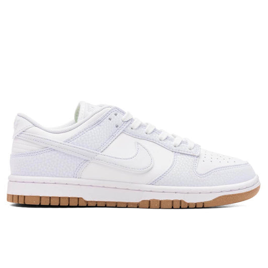 Women's Dunk Low Premium Next Nature - White/Football Grey/Gum Light Brown