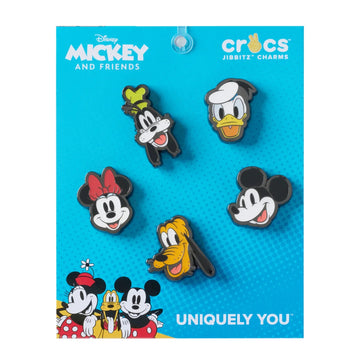 Mickey and Friends Elevated Metal 5 Pack Shoe Charms product image