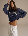 AS Oversized Sweatshirt - Washed Midnight Blue