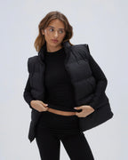 Boxy Gilet - Black