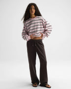 Stripe Long Sleeve T-shirt - Cloud Pink