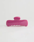 2 Pack Hair Clips - Deep Pink/Dusty Brown