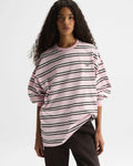 Stripe Long Sleeve T-shirt - Cloud Pink