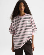 Stripe Long Sleeve T-shirt - Cloud Pink