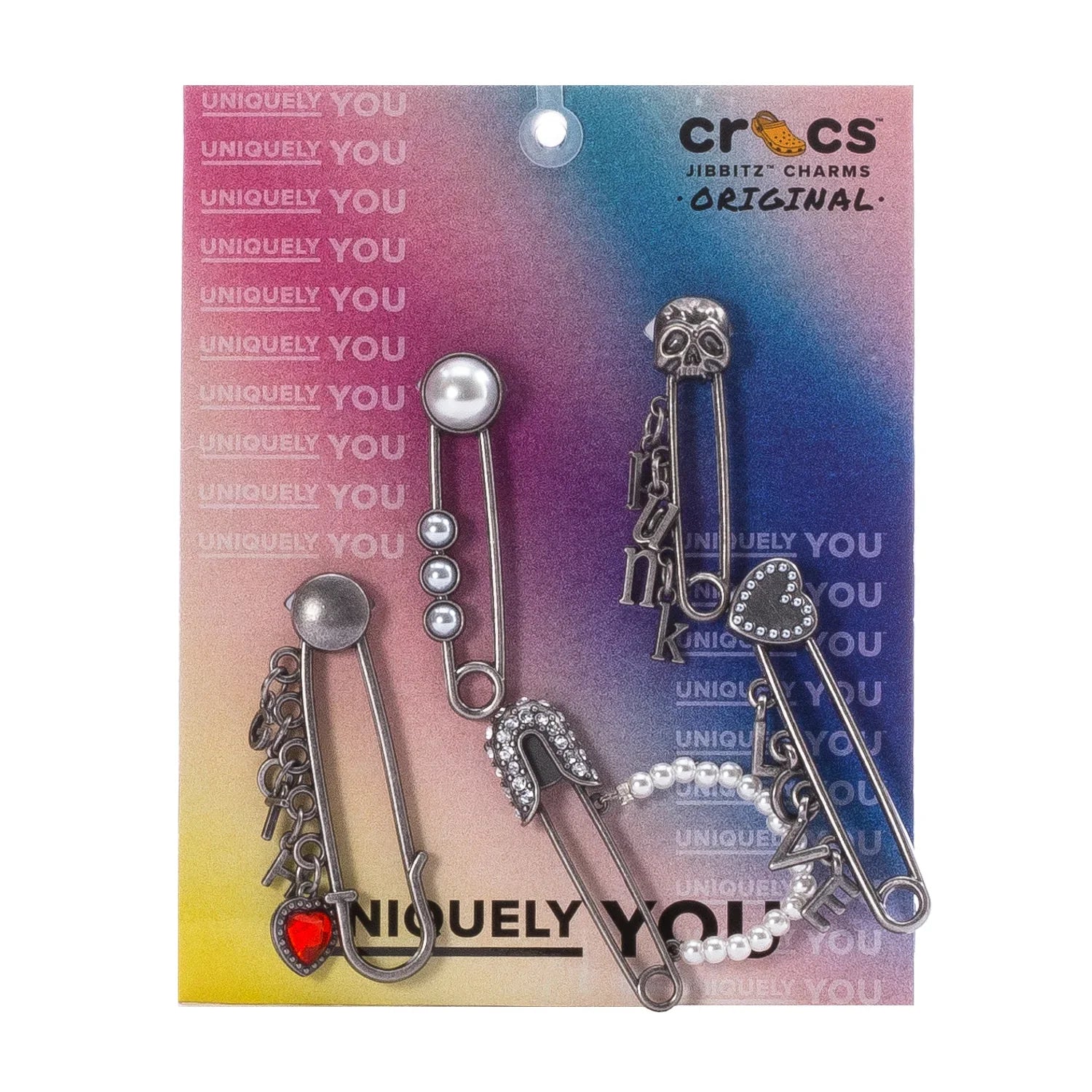 LovePunkGothPin 5 Pack Metal Shoe Charms product image