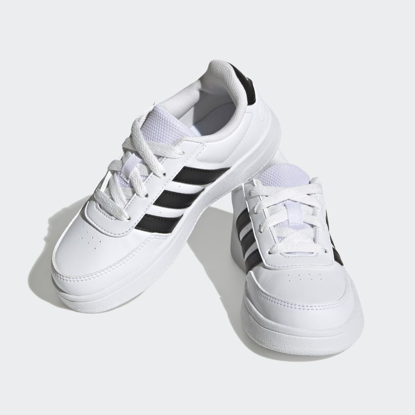 Kids' adidas Breaknet Lifestyle Court Lace Shoes