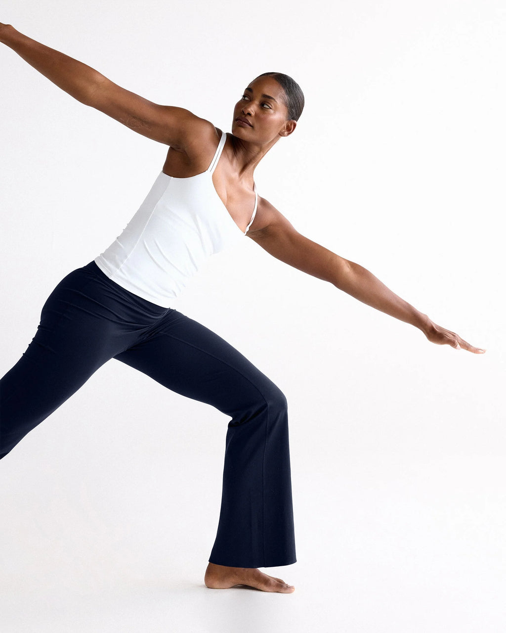 Flared Yoga Pant - Navy Blue