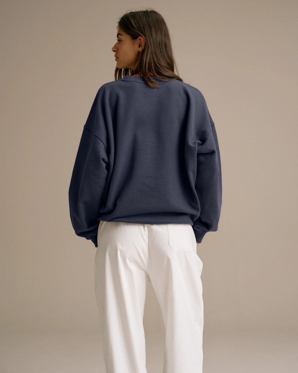 AS Oversized Sweatshirt - Washed Midnight Blue