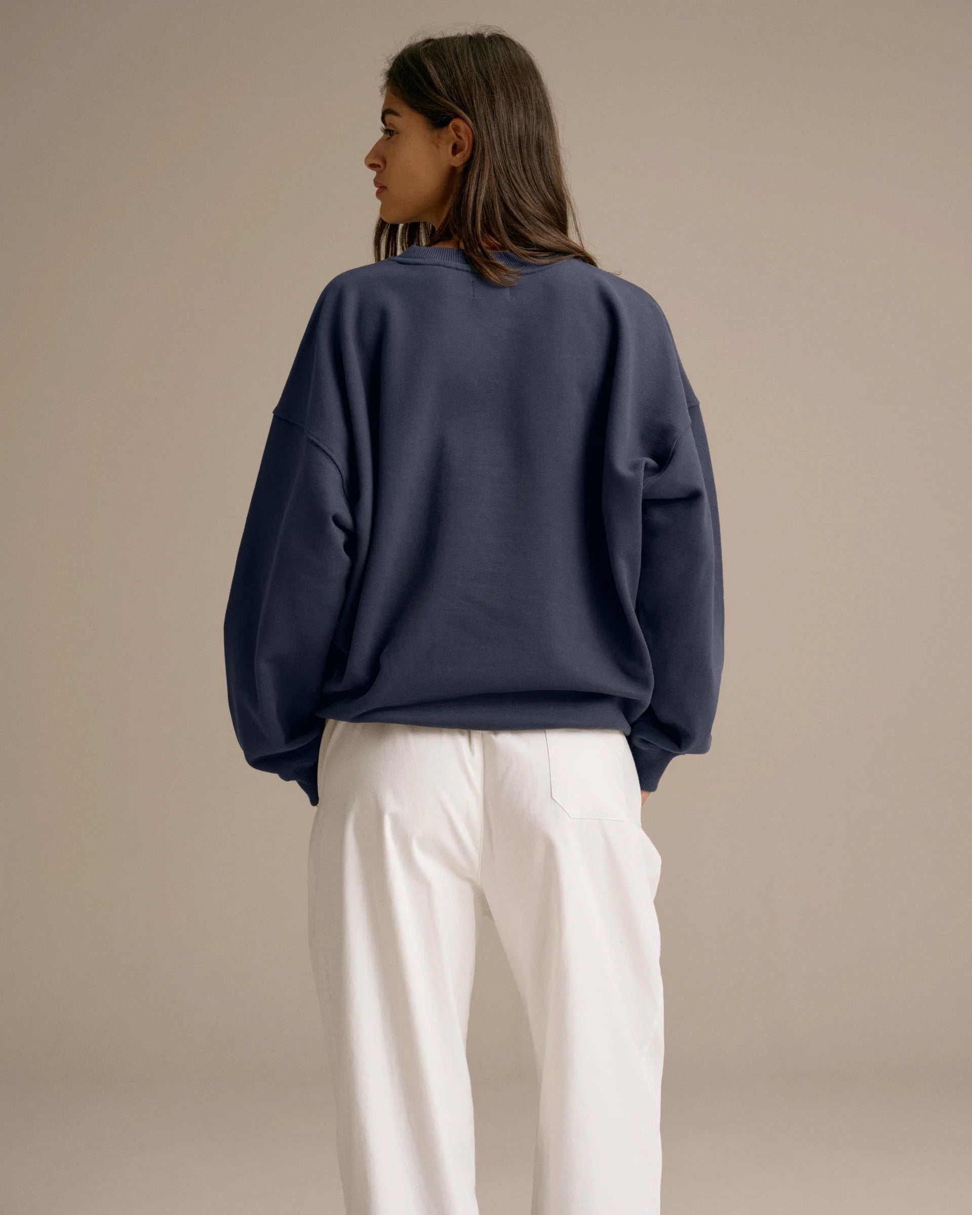 AS Oversized Sweatshirt - Washed Midnight Blue