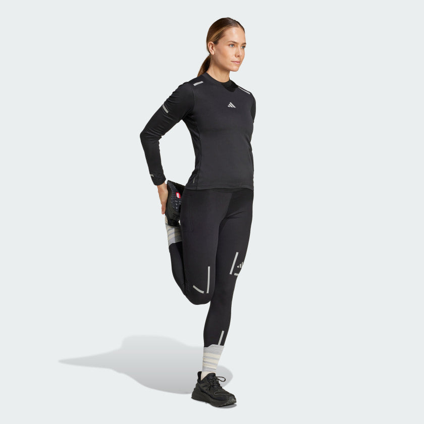 Women's adidas Ultimate Running Reflective Long Sleeve Tee