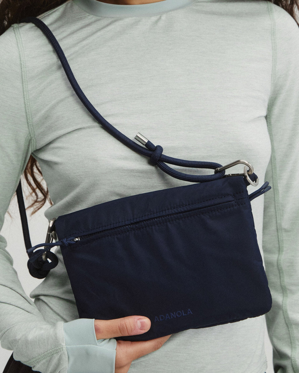 Rope Cross Body Bag - Navy Blue