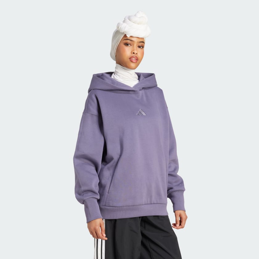 Women's adidas ALL SZN Fleece Loose Hoodie