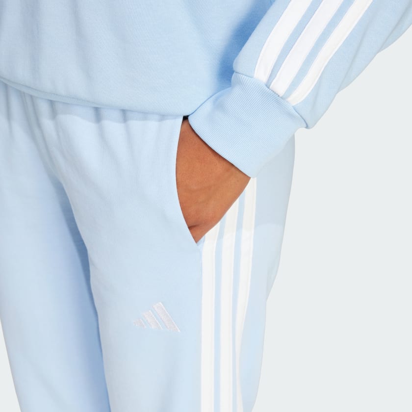 Women's adidas Essentials 3-Stripes French Terry Cuffed Pants