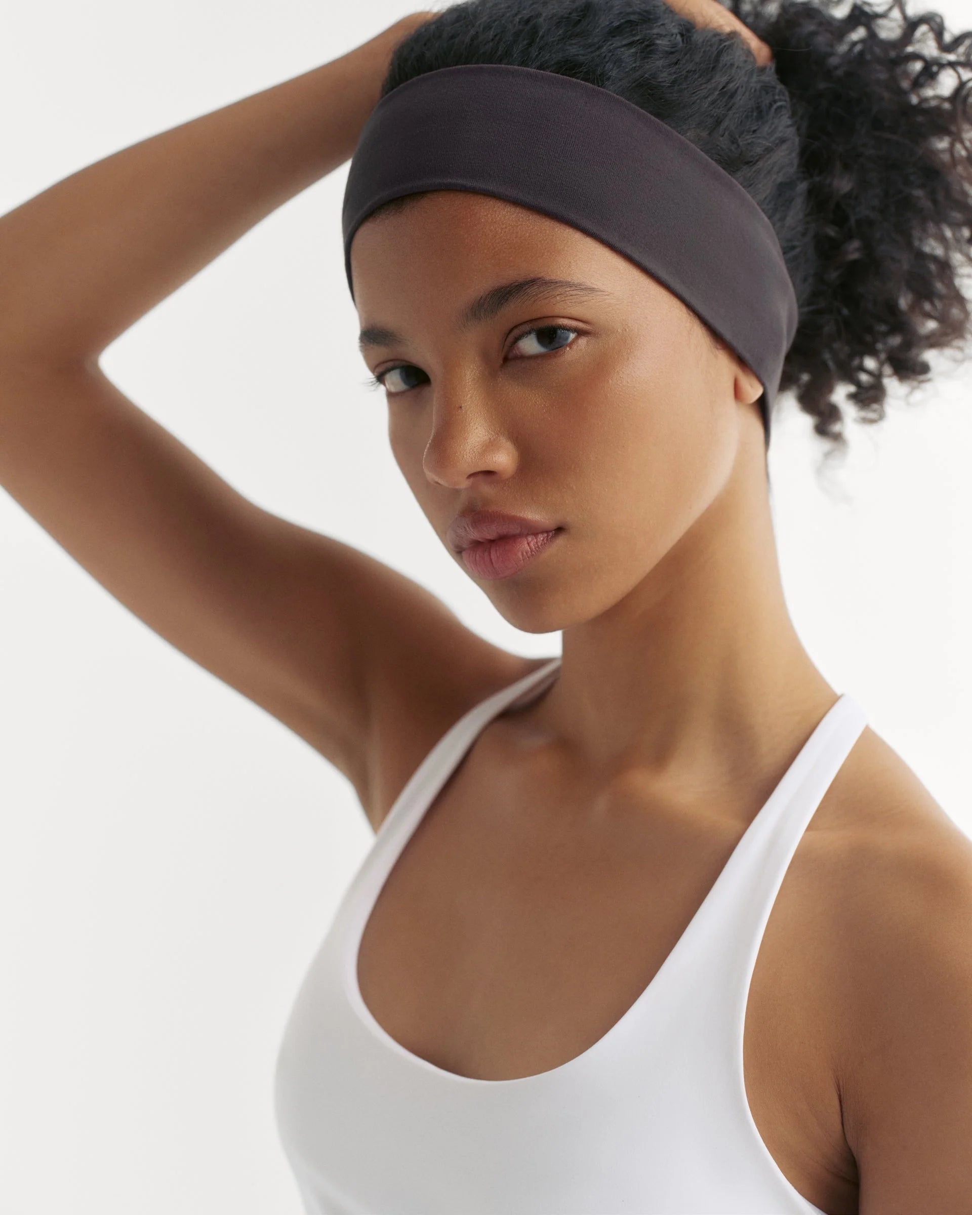 Jersey Headband - Coffee Bean