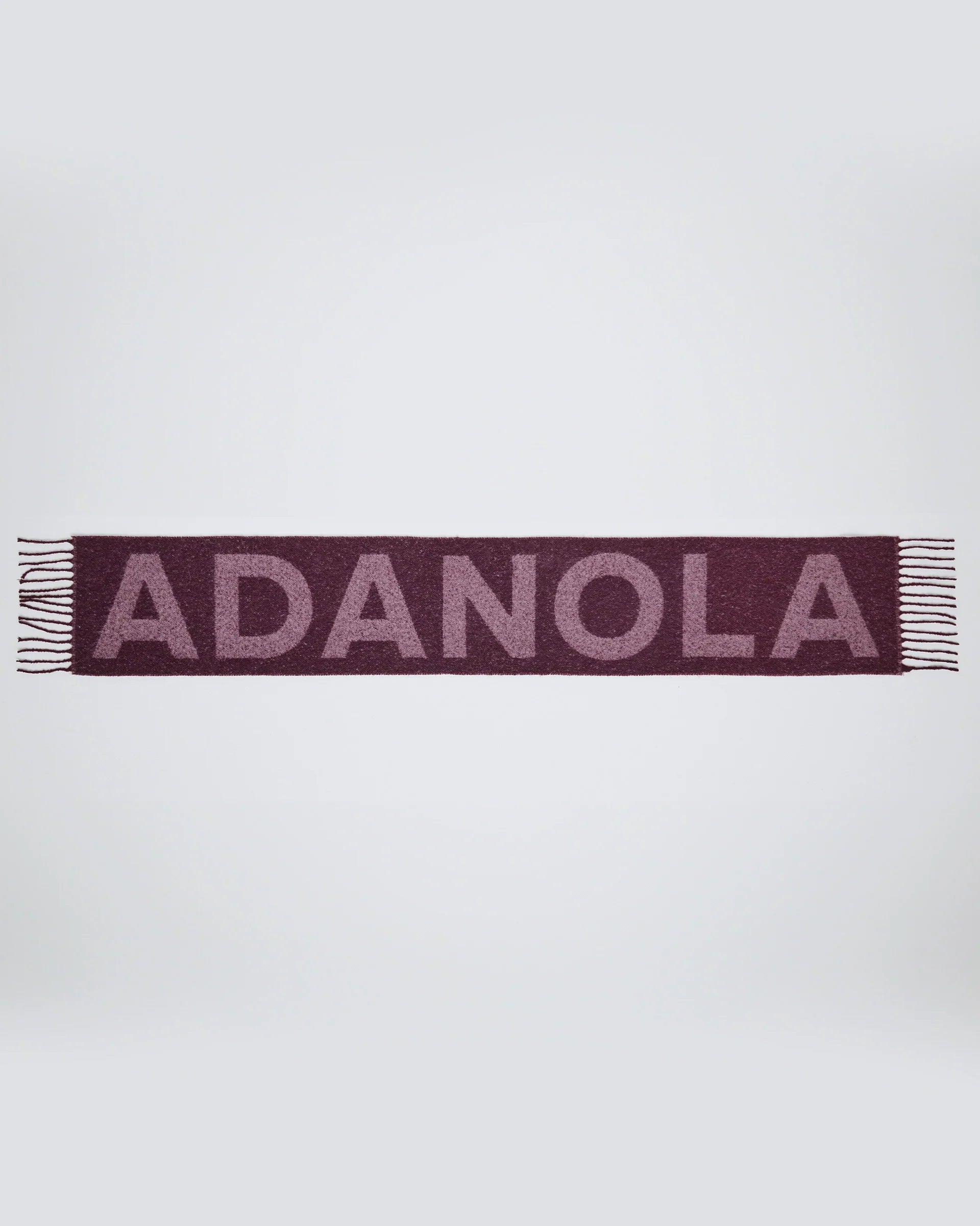 Knit Scarf - Dark Cherry