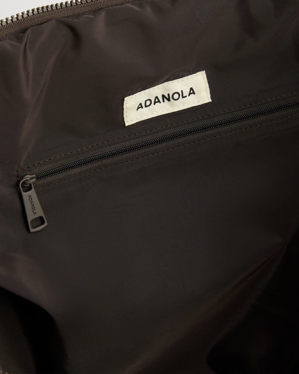 Quilted Nylon Duffle Bag - Coffee Bean