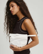 Ripstop Wash Bag - Marshmallow White/Coffee Bean