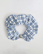 3 Pack Scrunchies - Coffee Bean/Blossom Blue