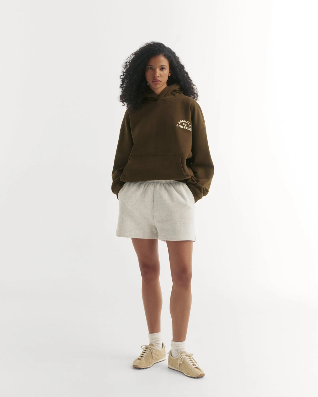 Campus Oversized Hoodie - Fern Green