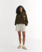 Campus Oversized Hoodie - Fern Green