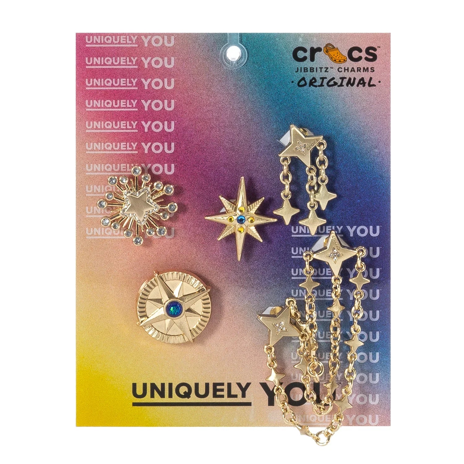 Gem Celestial Navigator 5 Pack Shoe Charms product image