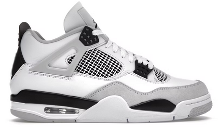 4 Retro Military Black